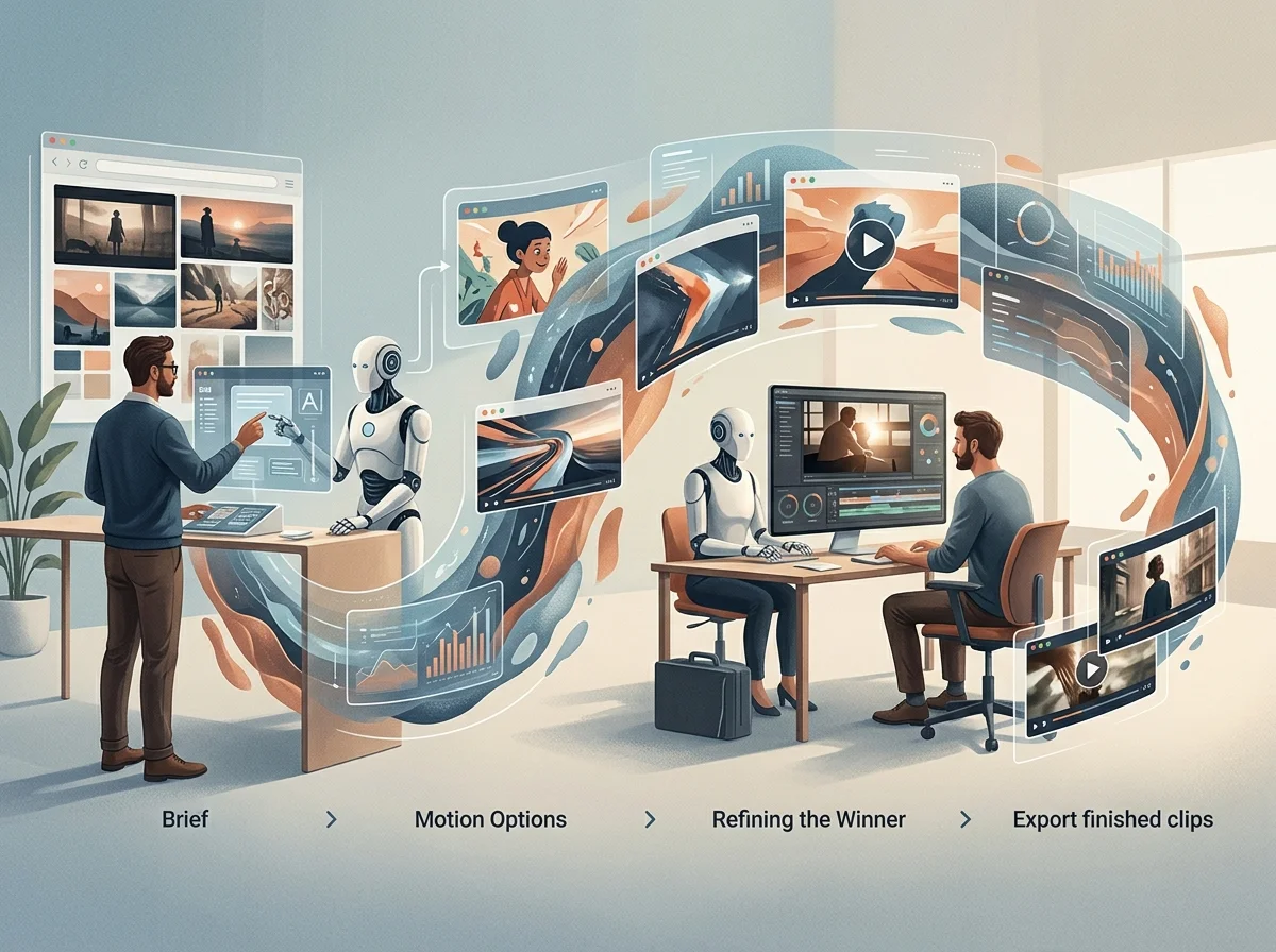 omnivid video generation and editing workflow overview